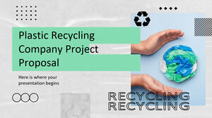 Propunere de proiect companie de reciclare plastic