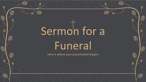 Sermón para un funeral