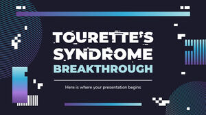 Tourette Sendromu Atılımı