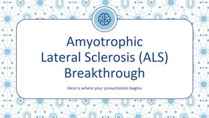 Terobosan Amyotrophic Lateral Sclerosis (ALS).