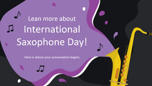 ¡Conoce más sobre el Día Internacional del Saxofón!