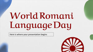 Всемирный день цыганского языка