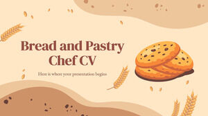 Currículo do Chefe de Pão e Pastelaria