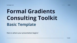 基本テンプレート: Formal Gradients Consulting Toolkit