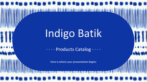 Katalog Produktów Indigo Batik