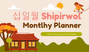 십일월 Shipirwol – Planificador mensual