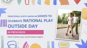 Jogos tradicionais sul-americanos para comemorar o Dia Nacional de Brincar Fora na Pré-escola
