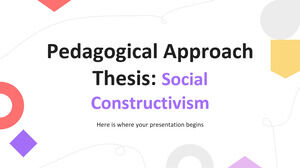Abordagem Pedagógica Tese: Construtivismo Social