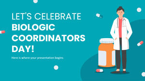 ¡Celebremos el Día de los Coordinadores Biológicos!