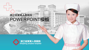 Krankenhaus Einführung in den Hintergrund der PPT-Vorlage für Krankenhäuser und Krankenschwestern herunterladen