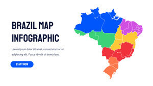 Plantilla de PowerPoint gratis para Brasil