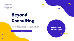 Modello Powerpoint gratuito per Beyond Consulting Business