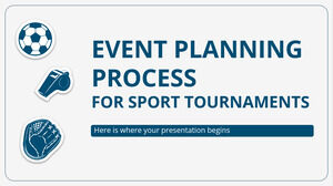 Veranstaltungsplanungsprozess für Sportturniere