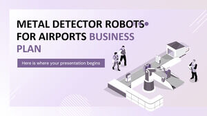 Biznesplan robotów wykrywających metale dla lotnisk