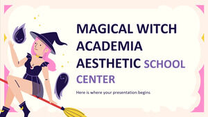 Centre scolaire d'esthétique Magical Witch Academia