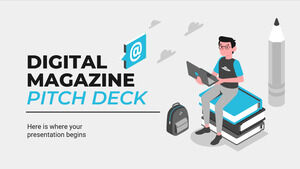 Digitales Magazin-Pitch-Deck
