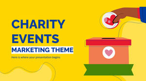 Tema de marketing pentru evenimente caritabile