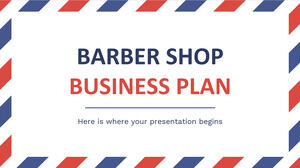 Piano aziendale del negozio di barbiere