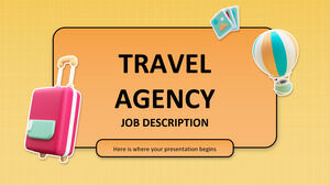 旅行社職位描述