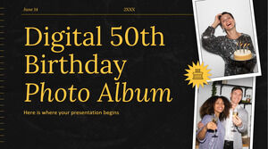 Album Foto Ulang Tahun ke-50 Digital
