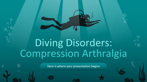 Trastornos del buceo: artralgia por compresión