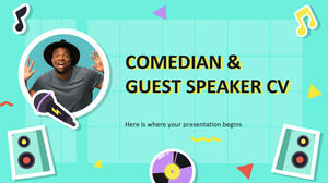 Comedian & Guest Speaker CV