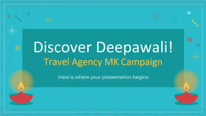 Entdecken Sie Deepawali! Reisebüro MK-Kampagne