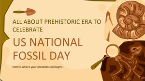 Tudo sobre a era pré-histórica para comemorar o Dia Nacional dos Fósseis dos EUA