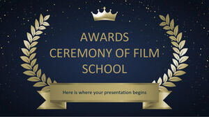 Cerimonia di premiazione della Scuola di Cinema