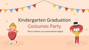 Kindergarten Graduation Costumes Party