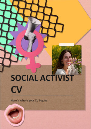 CV d'activiste social