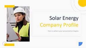 Perfil da Empresa de Energia Solar