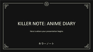 Killer Note: Journal d'anime