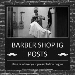 Barber Shop IG-Posts