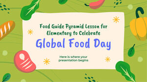 慶祝全球糧食日的小學生食品指南金字塔課程