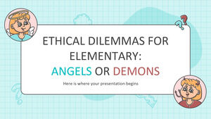 Этические дилеммы для элементарного: ангелы или демоны