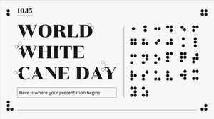 اليوم العالمي للعصا البيضاء