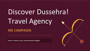 Descubra Dussehra! Campanha Agência de Viagens MK