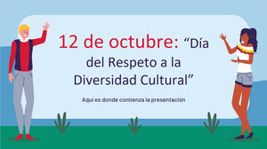 12 أكتوبر: "يوم احترام التنوع الثقافي".