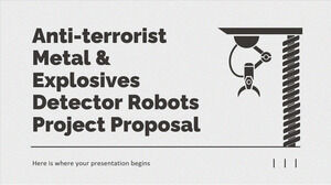 Proposta de projeto de robôs detectores de explosivos e metais antiterroristas