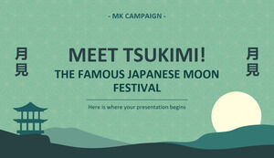 츠키미를 만나다! 유명한 일본 달 축제 MK 캠페인