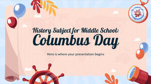 Предмет истории для средней школы: День Колумба