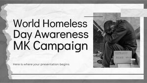 Кампания MK по информированию о Всемирном дне бездомных