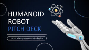 Humanoider Roboter-Pitch-Deck