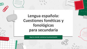 Língua espanhola: questões fonéticas e fonológicas para o ensino médio