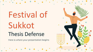 Festivalul Apărării Tezei de la Sukkot