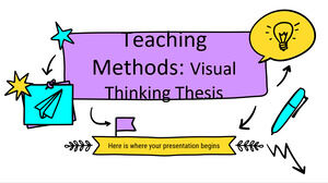 Metode de predare: Teza de gândire vizuală