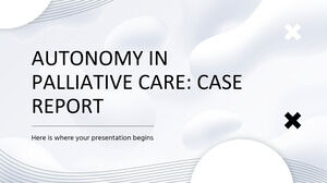 Autonomie în îngrijirea paliativă: Raport de caz