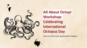 All About Octopi Workshop: 국제 문어의 날 기념
