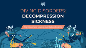 Disturbi subacquei: malattia da decompressione